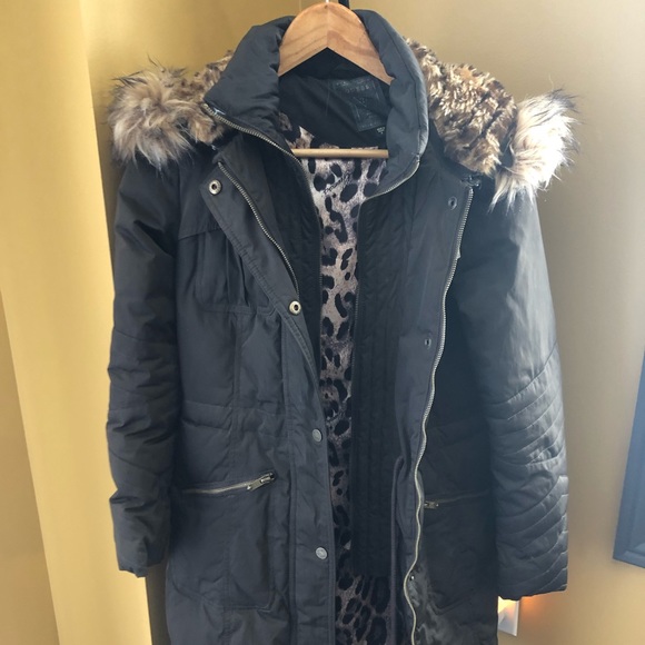 Army Green Hooded Winter Coat - Picture 2 of 8